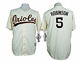 Baltimore Orioles #5 Brooks Robinson Mitchell And Ness Cream 1954 Turn Back The Clock Stitched Jersey JiaSu,baseball caps,new era cap wholesale,wholesale hats